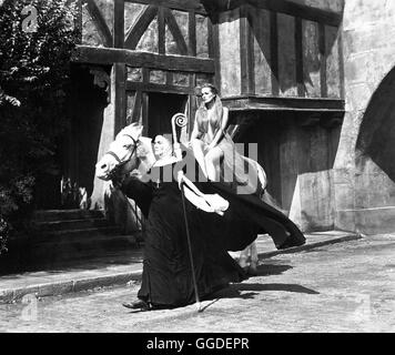 LADY GODIVA / USA 1955 / Arthur Lubin Filmszene aus 'Lady Godiva' mit MAUREEN O'HARA¤ Regie: Arthur Lubin Stock Photo