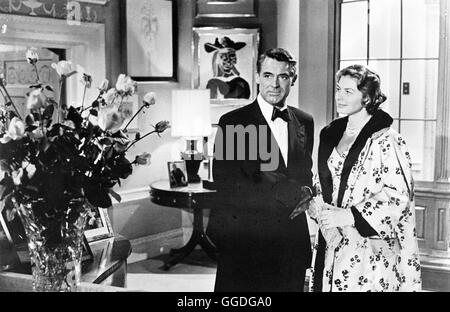 INDISKRET / Indiscreet USA 1958 / Stanley Donen Philip Adams (CARY GRANT) und Anna Kalman (INGRID BERGMAN) Regie: Stanley Donen aka. Indiscreet Stock Photo