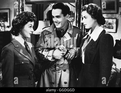 ADAM HATTE VIER SÖHNE / Adam hat four Sons USA 1941 / Gregory Ratoff SUSAN HAYWARD (Hester), WARNER BAXTER (Adam Stoddard), INGRID BERGMAN (Emilie Galltin) Regie: Gregory Ratoff aka. Adam hat four Sons Stock Photo