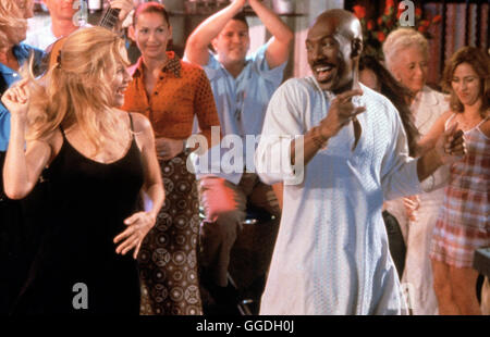 DER GURU / Holy Man USA 1998 / Stephen Herek Szene mit KELLY PRESTON (Kate) und EDDIE MURPHY ('G'). Regie: Stephen Herek aka. Holy Man Stock Photo