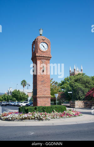 World War 2 memorial clock tower historic Mudgee NSW Australia Stock Photo