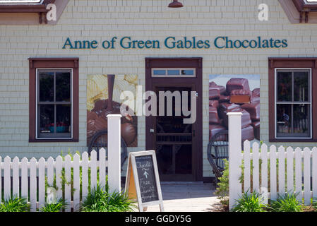 Anne of Green Gables chocolate shop in Avonlea Village, Cavendish, prince Edward Island, Canada Stock Photo