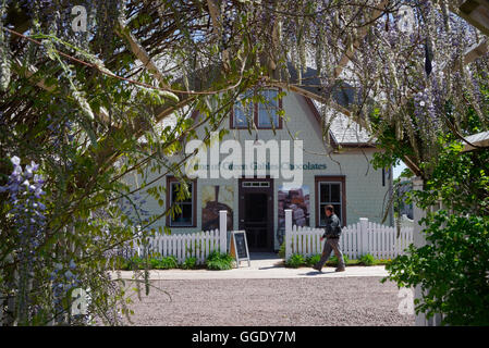 Anne of Green Gables chocolate shop in Avonlea Village, Cavendish, prince Edward Island, Canada Stock Photo