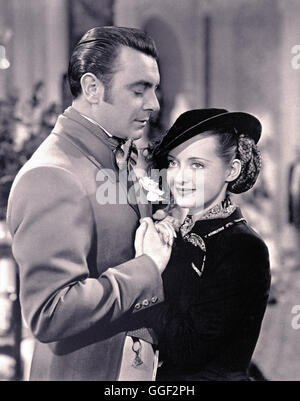 JEZEBEL - DIE BOSHAFTE LADY / Jezebel USA 1938 / William Wyler Szene mit GEORGE BRENT (Buck Cantrell) und BETTE DAVIS (Julie Marsten) Regie: William Wyler aka. Jezebel Stock Photo