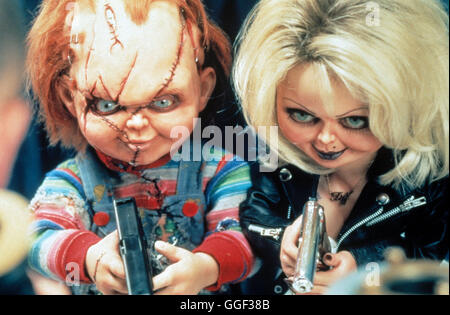 CHUCKY UND SEINE BRAUT / Bride Of Chucky USA 1998 / Ronnie Yu Chucky und Tiffany Regie: Ronnie Yu aka. Bride Of Chucky Stock Photo