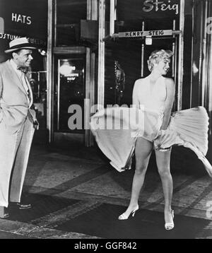 DAS VERFLIXTE 7. JAHR / The Seven Year Itch USA 1955 / Billy Wilder TOM EWELL Regie: Billy Wilder aka. The Seven Year Itch Stock Photo