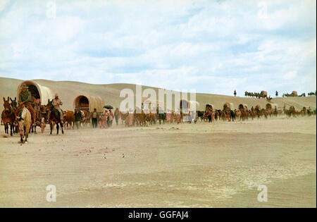 DER WEG NACH WESTEN / The Way West USA 1967 / Andrew V.McLaglen Filmszene: 'The Way West', 1967.  Regie: Andrew V.McLaglen aka. The Way West Stock Photo