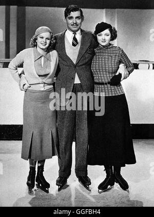 SEINE SEKRETÄRIN / Wife vs. Secretary USA 1936 / Clarence Brown JEAN HARLOW, CLARK GABLE, MYRNA LOY in 'Wife vs. Secretary', 1936./ Regie: Clarence Brown aka. Wife vs. Secretary Stock Photo