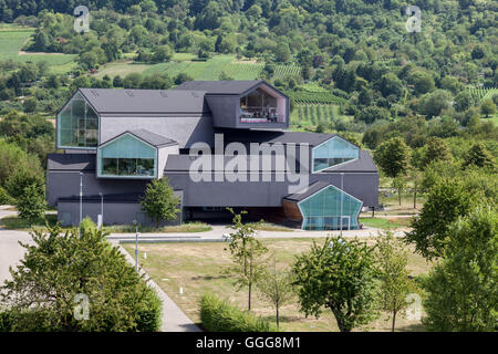 Vitra House by Jacques Herzog and Pierre de Meuro. The Vitra Campus. Weil am Rhein, Germany Stock Photo