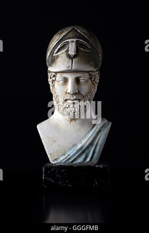 Statue of the Greek statesman, orator and general Pericles (495 BC ...