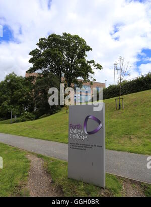 Exterior of Forth Valley College Alloa Clackmannanshire Scotland  July 2016 Stock Photo
