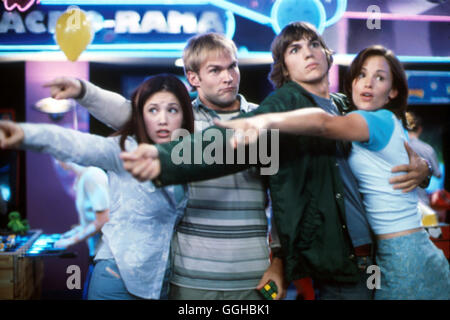 SOKOLOFF,SCOTT,KUTCHER,GARNER, DUDE WHERE'S MY CAR?, 2000 Stock Photo