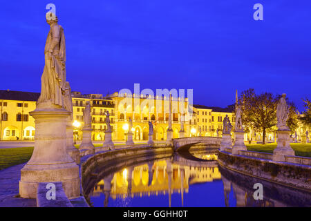 Loggia Amulea, Prato della Valle, Padua, Veneto, Italy Stock Photo