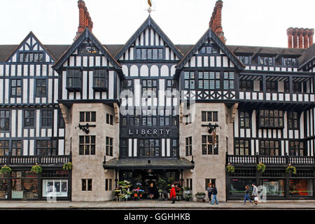 Department store Liberty, Regent Street, London, England, United Kingdom Stock Photo