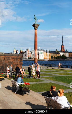 Stockholm City Hall statue Stock Photo - Alamy