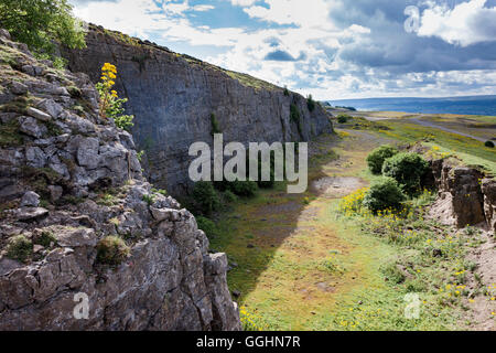 Tarmac (Northern) Ltd, Quarry on Hargill Lane, Redmire, North Yorkshre Stock Photo