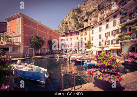 Limone sul Garda is a town in Lombardy (northern Italy), on the shore of Lake Garda.