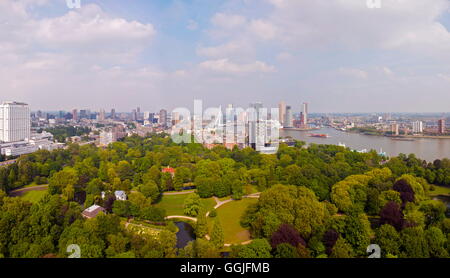 Rotterdam panorama Stock Photo