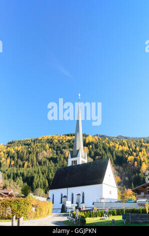 Saalfelden am Steinernen Meer: church in Gerling, Austria, Salzburg, Pinzgau Stock Photo