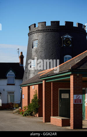 Beverley Golf Club windmill   Union Mill: tower mill - truncated tower incorporated Old Windmill at Beverley Golf Club he Westwo Stock Photo