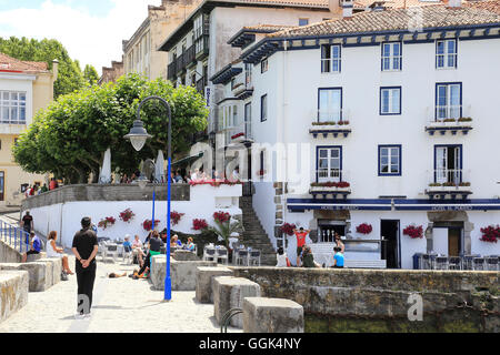 Mundaka Harbour, Spain, Basque County Stock Photo