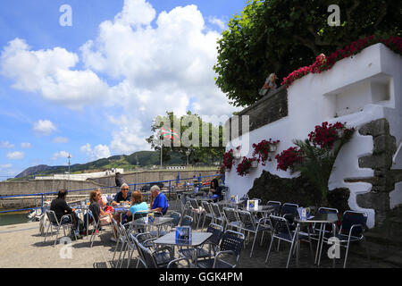 Mundaka town, Spain, Basque County Stock Photo