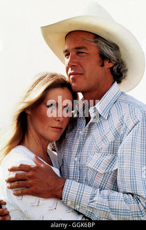 DALLAS, Susan Howard, Steve Kanaly, 1978-1991 Stock Photo - Alamy