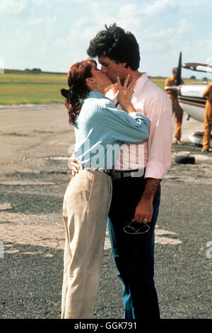 DALLAS / USA / Pamela Jean Barnes Principal (VICTORIA PRINCIPAL) und Bobby James Ewing (PATRICK DUFFY) Stock Photo