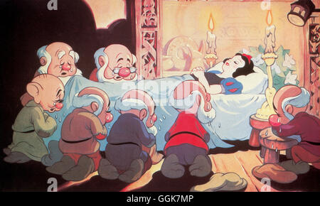 SCHNEEWITTCHEN UND DIE SIEBEN ZWERGE / Snow White and the Seven Dwarfs USA 1937 / Ted Sears Szene Regie: Ted Sears aka. Snow White and the Seven Dwarfs Stock Photo