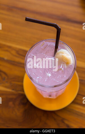 ice lychee cocktail beverage drink Stock Photo