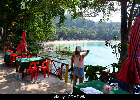 Laem Sing beach, Phuket, Thailand, Asia Stock Photo
