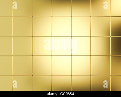 Block Square Gold 3D Gold Blocks Abstract Background Stock Photo - Alamy