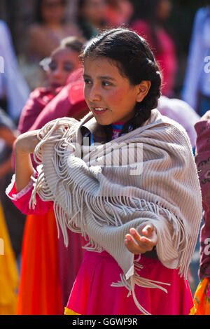 DAY OF THE REVOLUTION is celebrated with a parade on November 20th each year - SAN MIGUEL DE ALLENDE, MEXICO Stock Photo