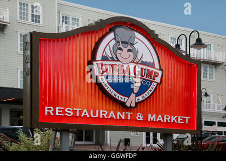 BUBBA GUMP SHRIMP COMPANY restaurant on CANNERY ROW - MONTEREY, CALIFORNIA Stock Photo