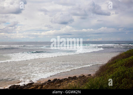 Long Reef a beachside suburb on Sydney northern beaches,popular with walkers at weekends and known for its golf course,Australia Stock Photo