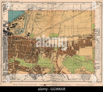 LONDON E: Plumstead Woolwich Arsenal Abbey Wood Beckton Manor Way, 1925 ...