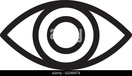 eye look vision optcal icon. Vector graphic Stock Vector Image & Art ...