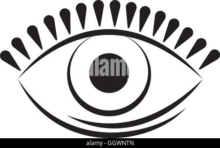 eye look vision optcal icon. Vector graphic Stock Vector Image & Art ...