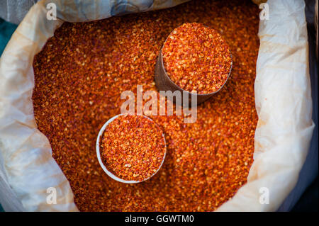 Red Dry Chilli Stock Photo