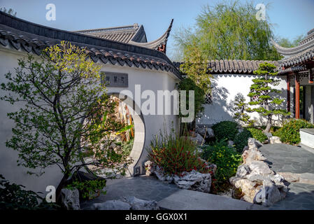 Beautiful Chinese Architecture Stock Photo