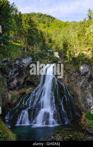 Golling an der Salzach: Golling waterfall, Austria, Salzburg, Tennengau Stock Photo
