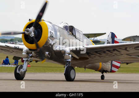 Curtiss Hawk 65 at Duxford Stock Photo
