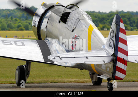 Curtiss Hawk 65 at Duxford Stock Photo