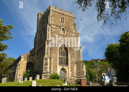 All saints church in Hastings, Sussex, Great britain Stock Photo