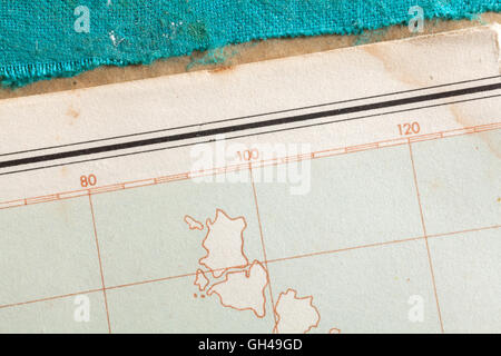 Geographical map background for your own designs Stock Photo