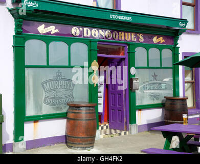 O’Donoghue’s Bar, Castletownbere, Beara Peninsula Stock Photo