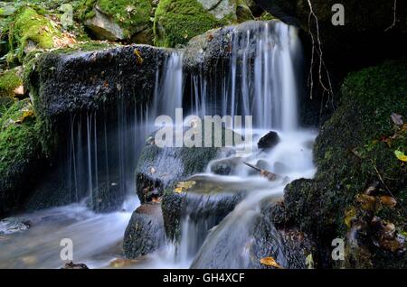 geography / travel, Germany, Baden-Wuerttemberg, Gaishoell Falls, Sasbachwalden, Black Forest, Ortenaukreis, Germany, Additional-Rights-Clearance-Info-Not-Available Stock Photo