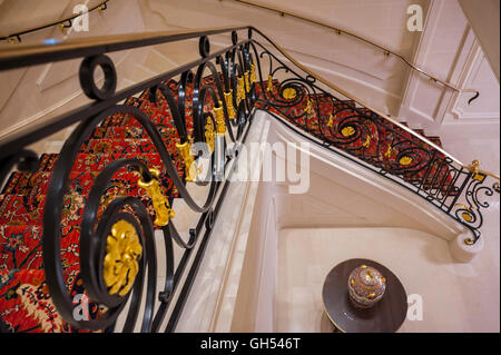 Paris, France, Inside, The Hôtel Ritz, Traditional Luxury Interior ...