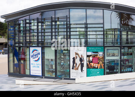 Modern Tourist Information Centre at Pier Approach, Bournemouth, Dorset UK  in June Stock Photo