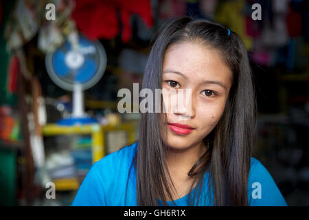 People, faces and stories from Philippines Stock Photo